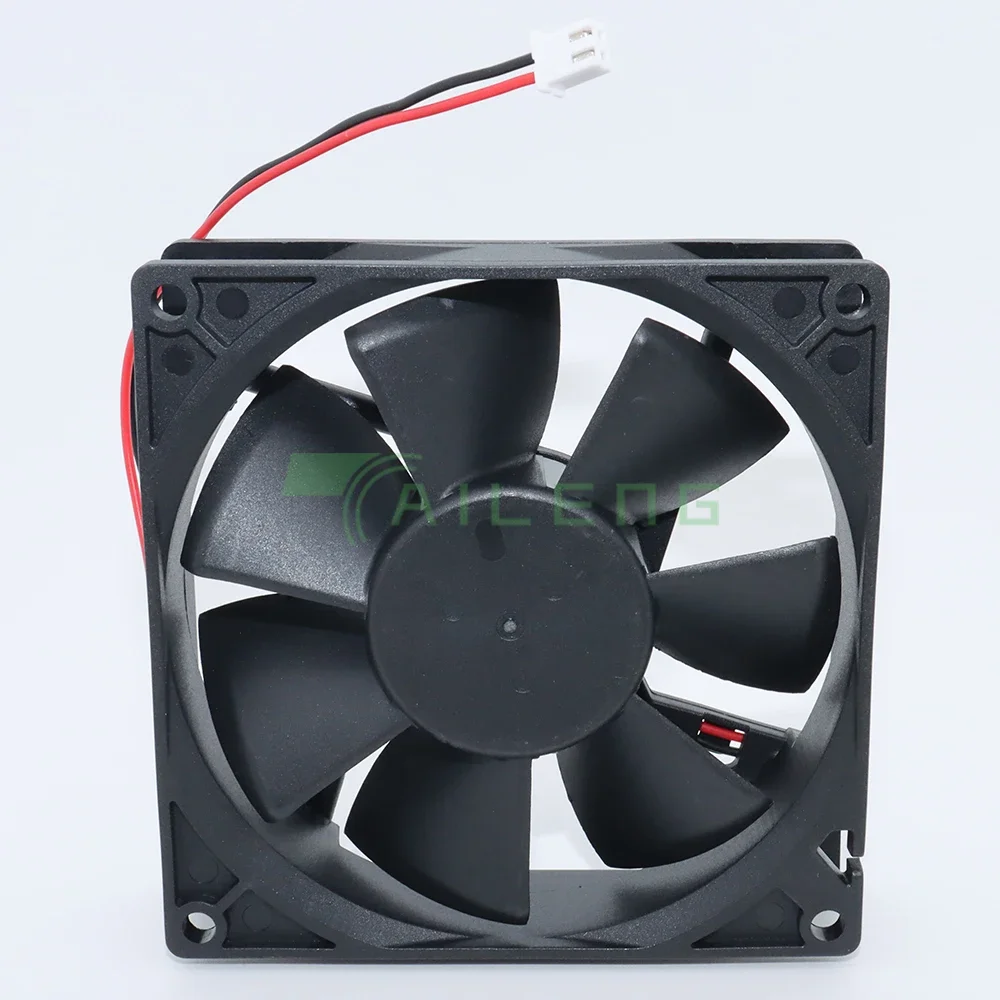 Reemplace AFB0912VH = AUB0912VH 9225 92*92*25mm DC12V 0.60A(0.40A) 4000RPM Ventilador de enfriamiento axial de 2 cables de alto flujo de aire