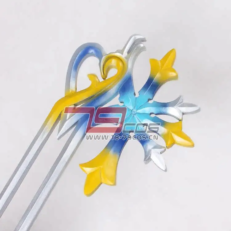 Espada de Sora del Juego Kingdom Hearts III, Accesorios de Cosplay para Halloween, Carnaval y Fiestas