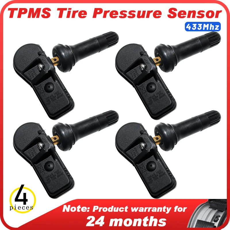 

4 PCS TPMS Tire pressure sensor 433MHz 28103-FJ002 28103-FJ000 28103-FJ001 FOR SUBARU Impreza 4 2014-2016/ Forester 4 2014-2018