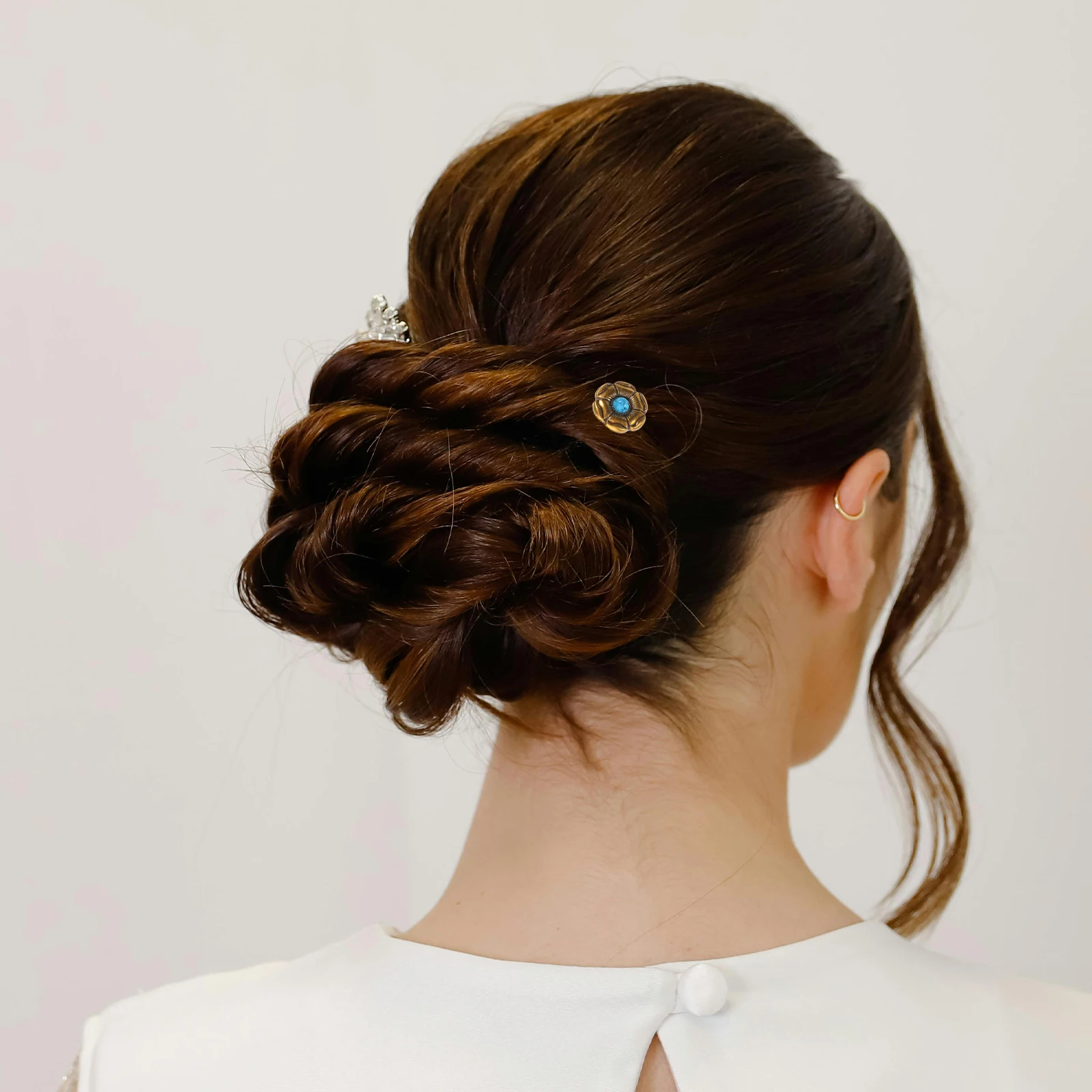 

3pcs Western Ponytail Holders Ethnic Style Ties Vintage Cowboy Accessories Stretchy Adjustable Hair Bands For Women Festival