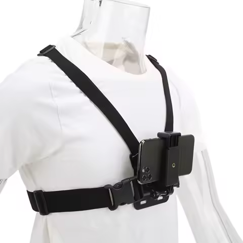 Adjustable Action Camara Chest Strap Outdoor Live Mobile Phone Chest Strap Chest Mount Harness Chesty Strap for Osmo Action