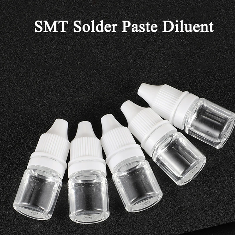 5ml KellyShun Solder Paste Flux Diluent Adjuster - Universal Solder Paste for Smt Solder Paste Diluent