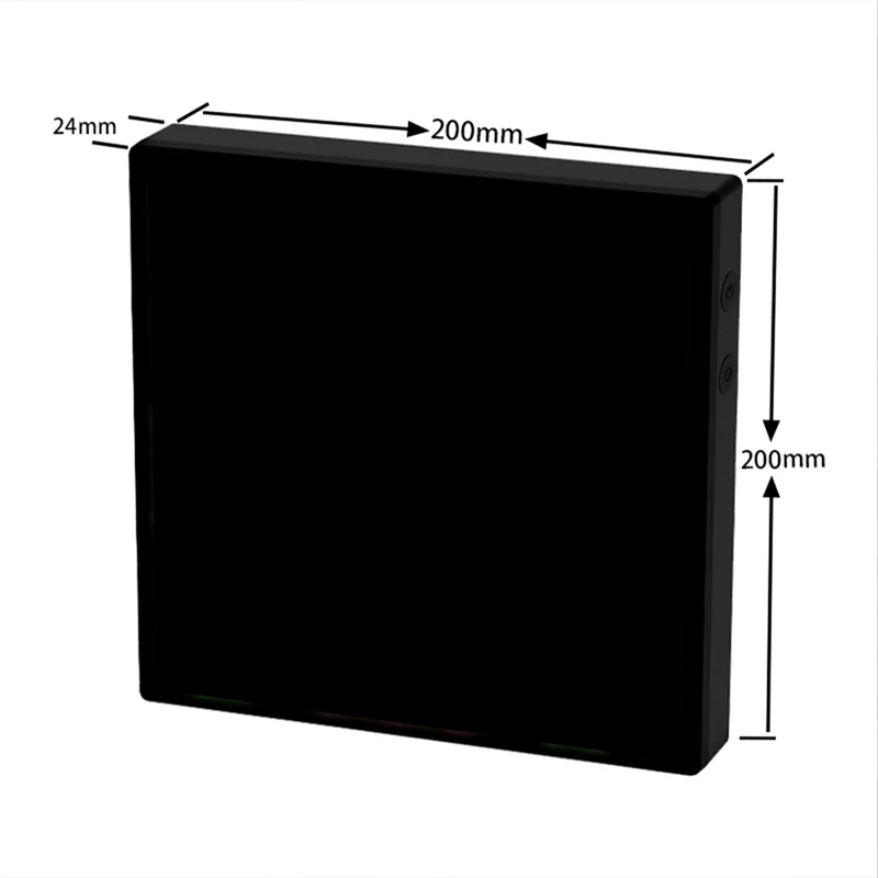 A02M-LED Pixel APP Cellphone Control Display 16X16 Programmable Night Light LED Screen Pixel Screen Bedside Light UK Plug