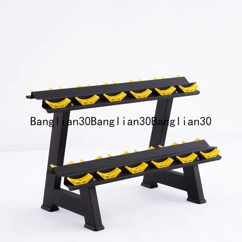 Two-layer and Three-layer Dumbbell Display Rack for Home Personal Training Triangular A-shaped Vertical Fitness Storage Rack