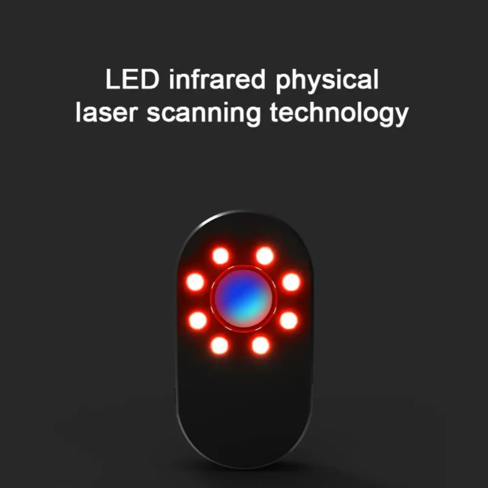 Portable Mini Anti Candid Infrared Camera Detector Anti-theft Alarm Household Monitoring Artifact Security Protection Sensor