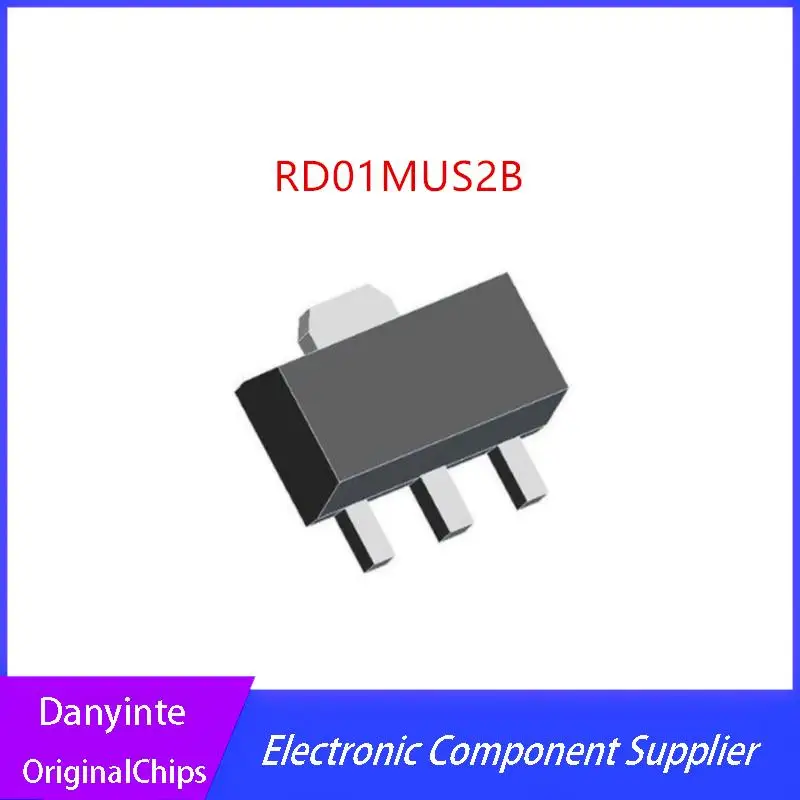NEW [20pcs] RD01MUS2B RD01MUS2B-T112 RD01MUS2B-T113  mark:K6 KB SOT-89 [ 1.6W 15dBTyp 7.2V 527MHz ]