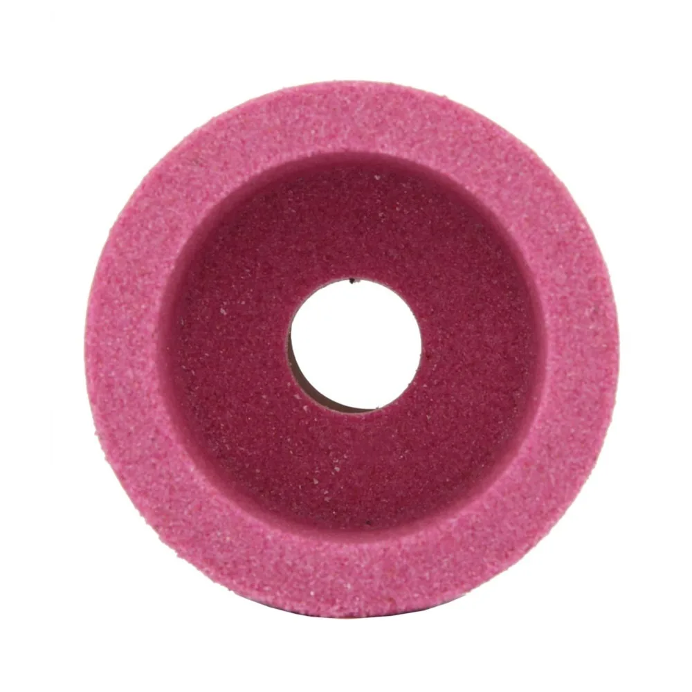 

3 Inch Cup Grinding Wheel Chrome Corundum Red Grinding Wheel 46 Grits / 120 Grits 75 x 40 x 20mm Abrasive Wheel