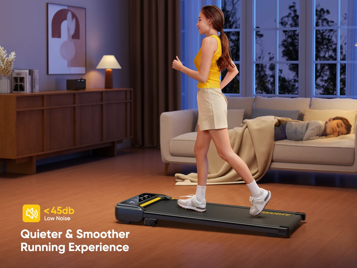 Toputure Elektrisches Klappbares Laufband für Zuhause mit Steigung 12 km/h Smart App-Steuerung LED-Display Geh- und Laufpad für Heim und Büro – Detail 31