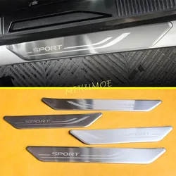 For Lexus RX 350 350h 450h+ 500h 2023 2024 2025 Stainless Steel Sport Door Sill Kick Scuff Protector Trims Accessories