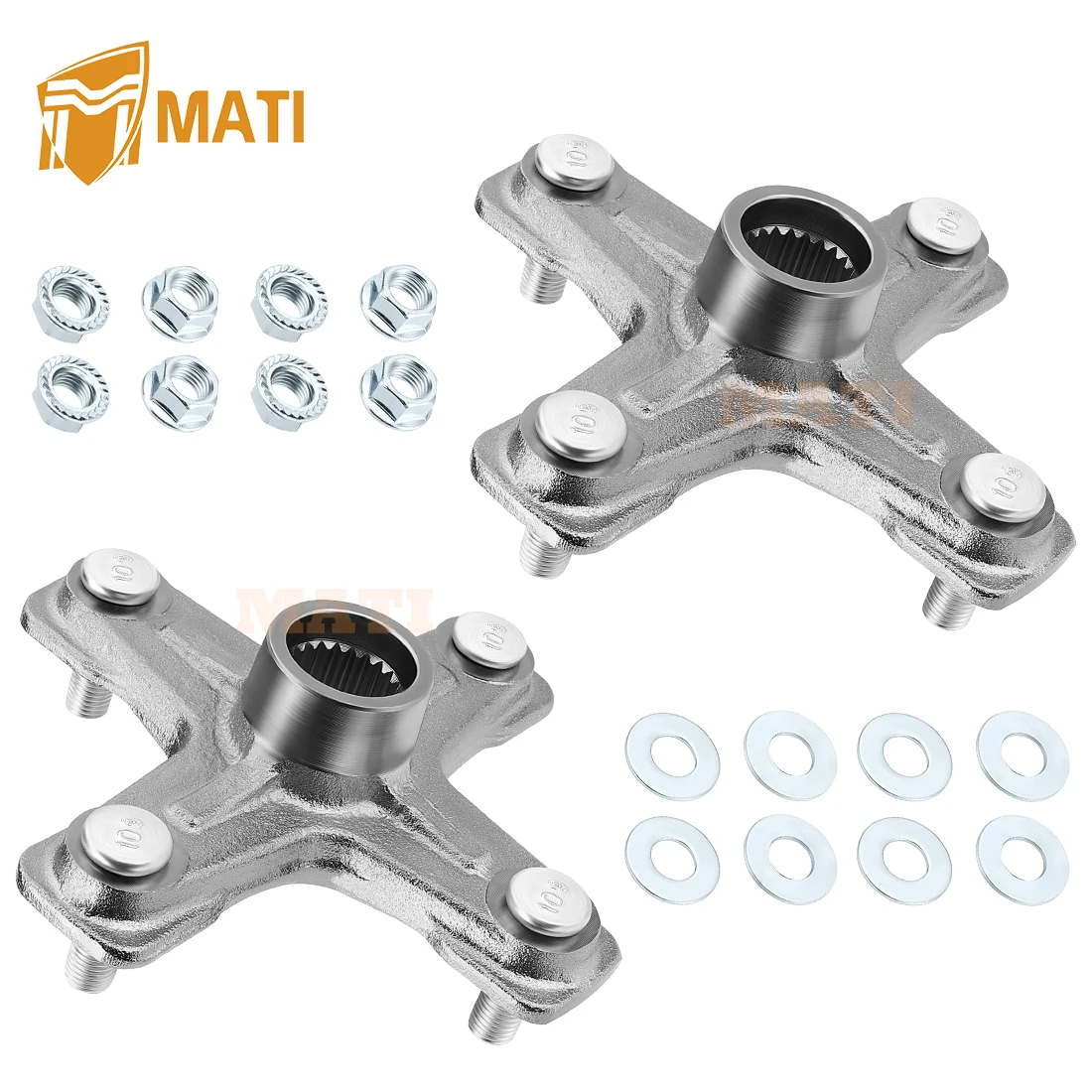 

M MATI Rear Left&Right Wheel Hub Kit for Yamaha Banshee 350 Warrior 350 Raptor 700 660 350 250 YFZ450 YFZ450X 1PE-F53K0-00-00