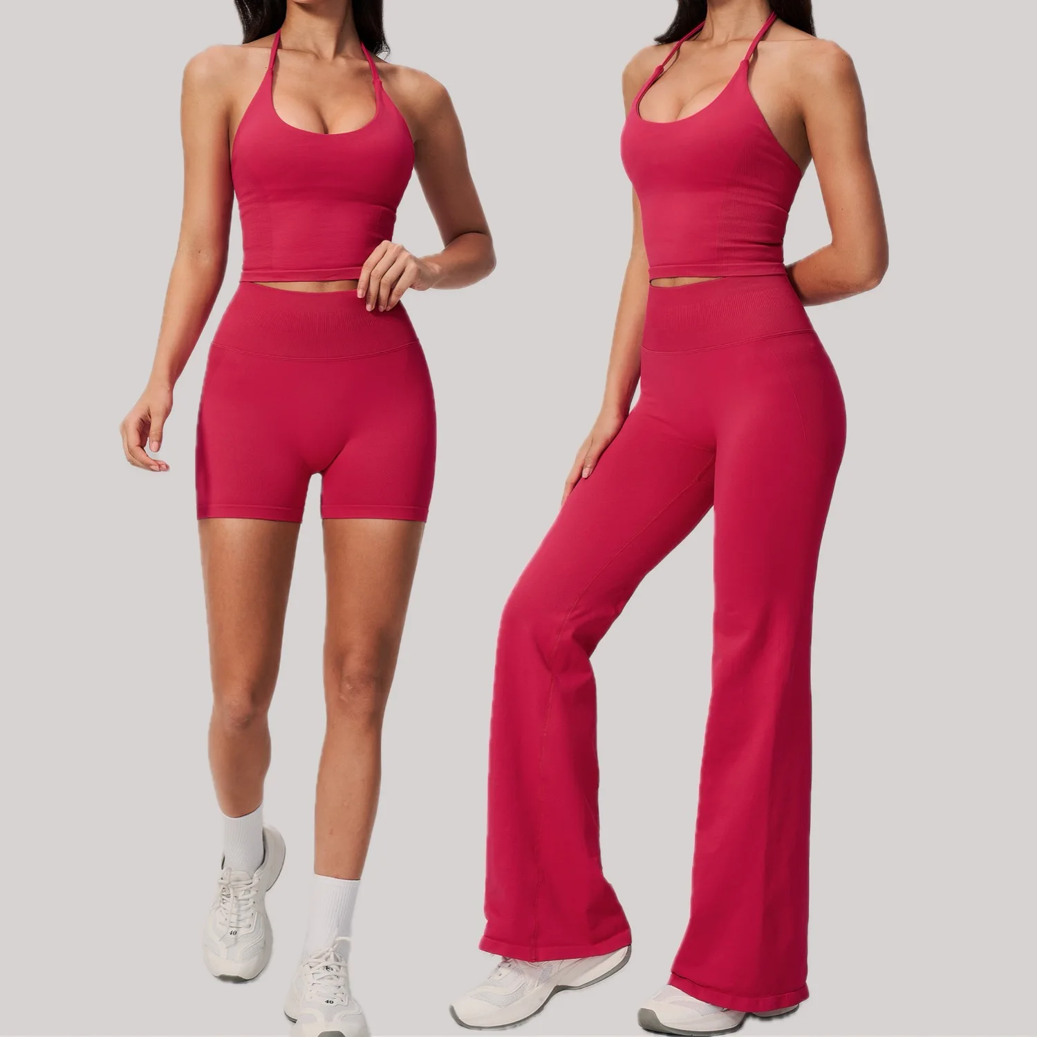 summer-seamless-yoga-set-2pcs-women's-tracksuit-workout-clothes-sexy-sports-vest-high-waist-legging-fitness-suit-female-gym-sets