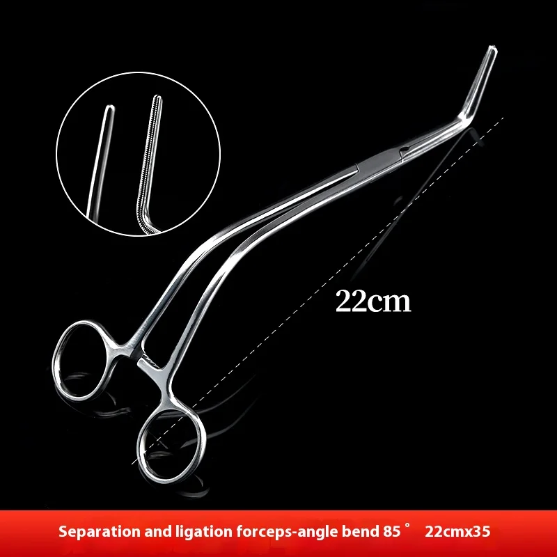 

Stainless Steel Right Angle Separating Ligature Forceps Vascular Hemostatic Forceps for Deep Tissue Surgery