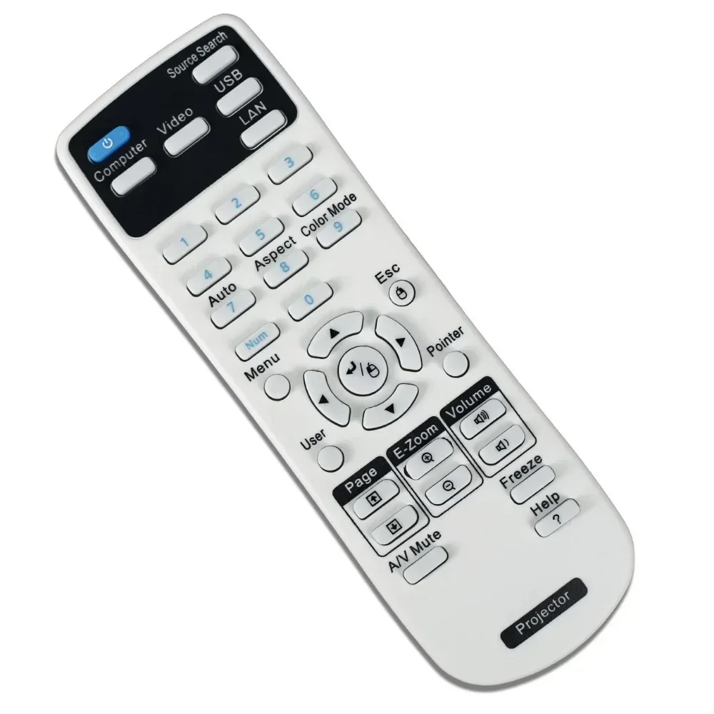 Remote Control 154720001 for EPSON EB-C30XE EB-30XE EB-C28SH eb-x11 EB-S18 EB-S4 EB-X24 EB-S31 Upgraded Projector Parts