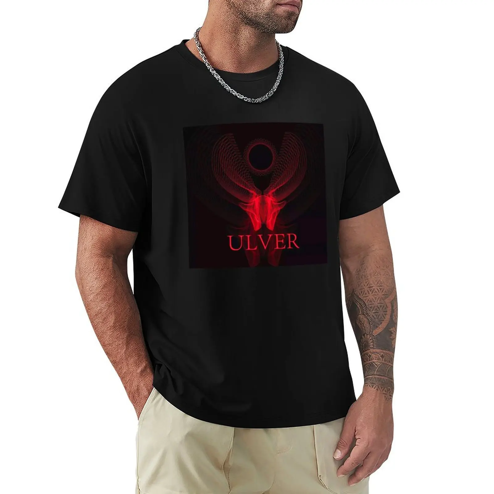 Ulver band poster T-Shirt anime t shirts oversize T-Shirt