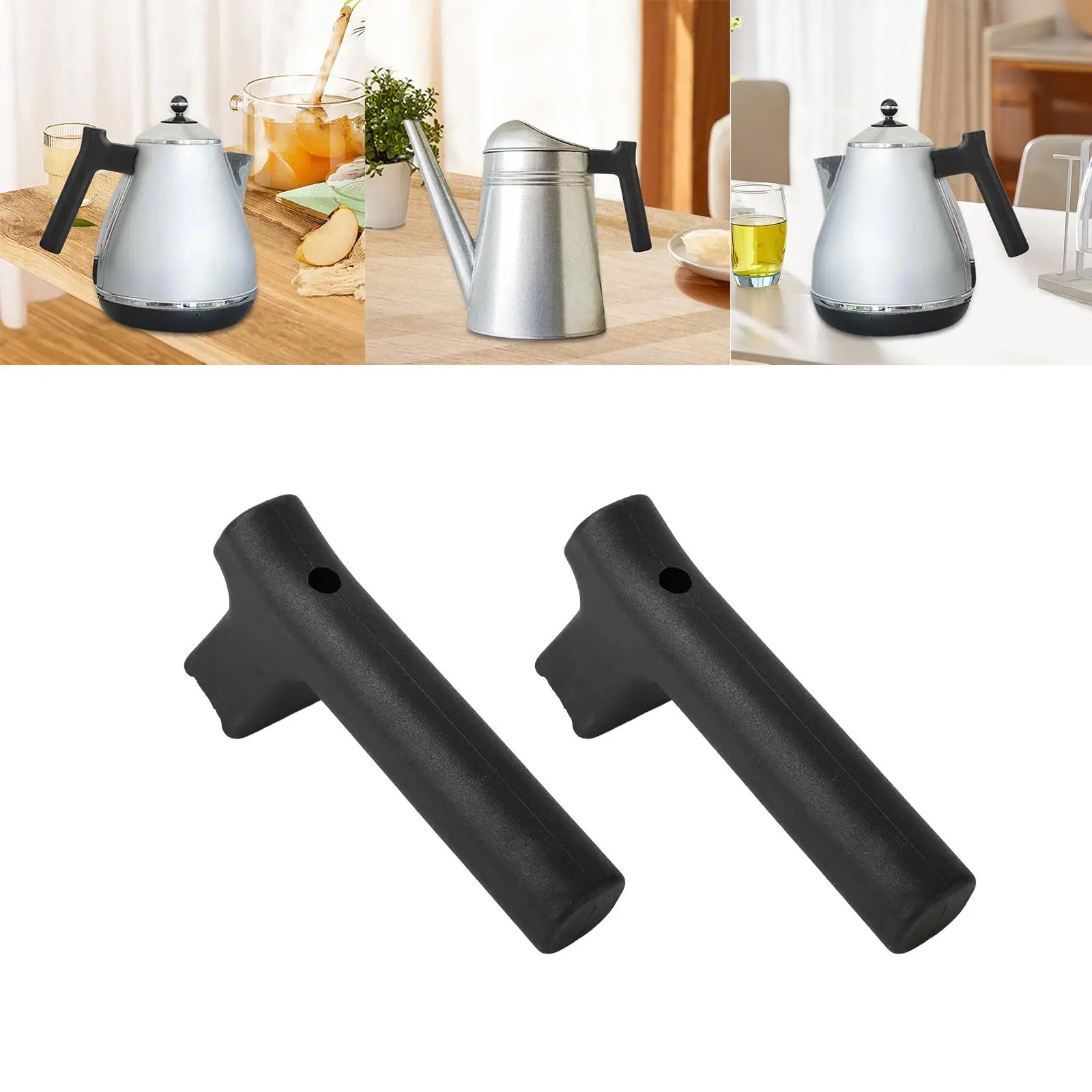 Bakelite Teapot Handle Grip Replacement for Coffee Kettle Water Pot Detachable Kitchen Accessory Tool