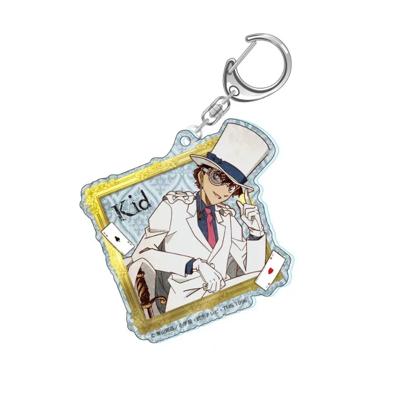 Conan Edogawa Anita Hailey Kaitou Kid Personalized Cartoon Acrylic Keychain Gift Creative Anime Movie Character Backpack Pendant