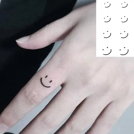 Waterproof Temporary Tattoo Sticker Black Hand Drawn Heart Design Body Art Fake Tatto Flash Tatoo Finger Wrist Ankle Female