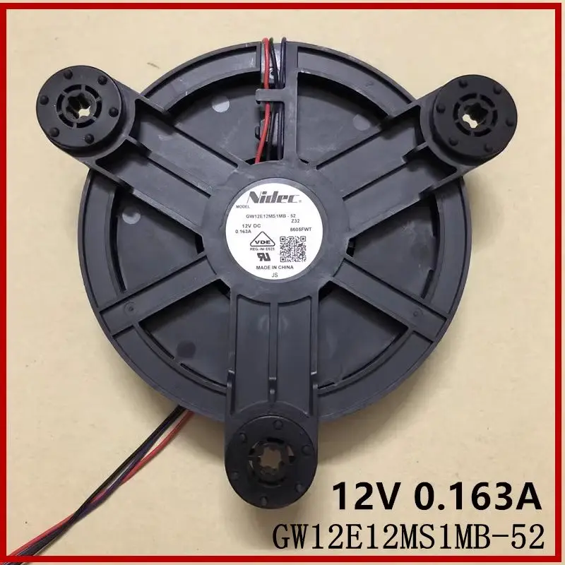 

1Pcs Refrigerator Fridge Fan Radiator Cooler Cooling fan Motor For Haier GW12E12MS1MB-52 12VDC 0.163A freezer Parts