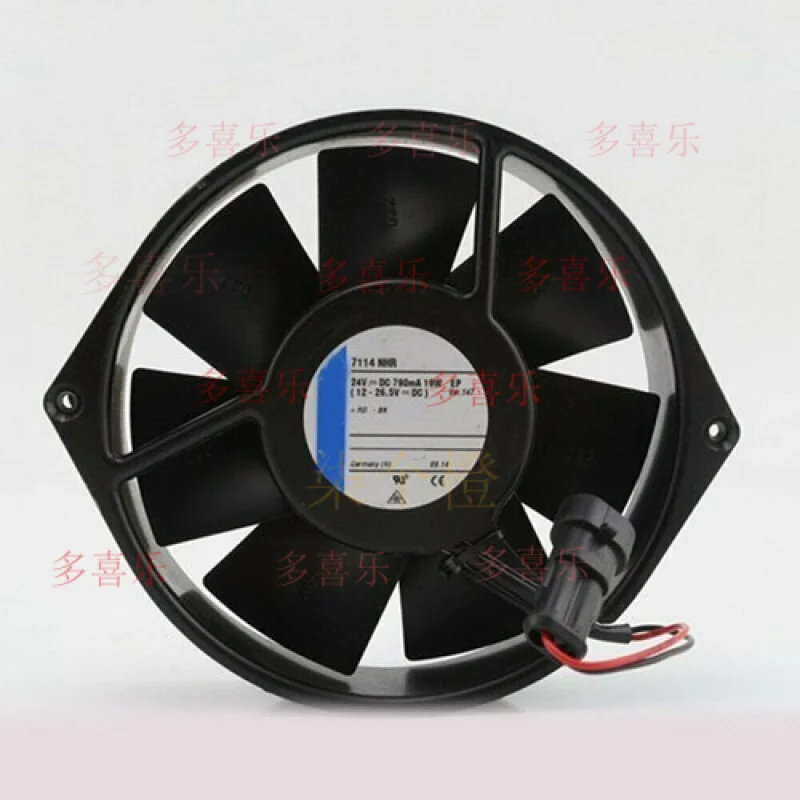 

ZMZM 7114 NHR Cooling Fan for Inverter Cooler 24V 19W 150*38mm 2pin