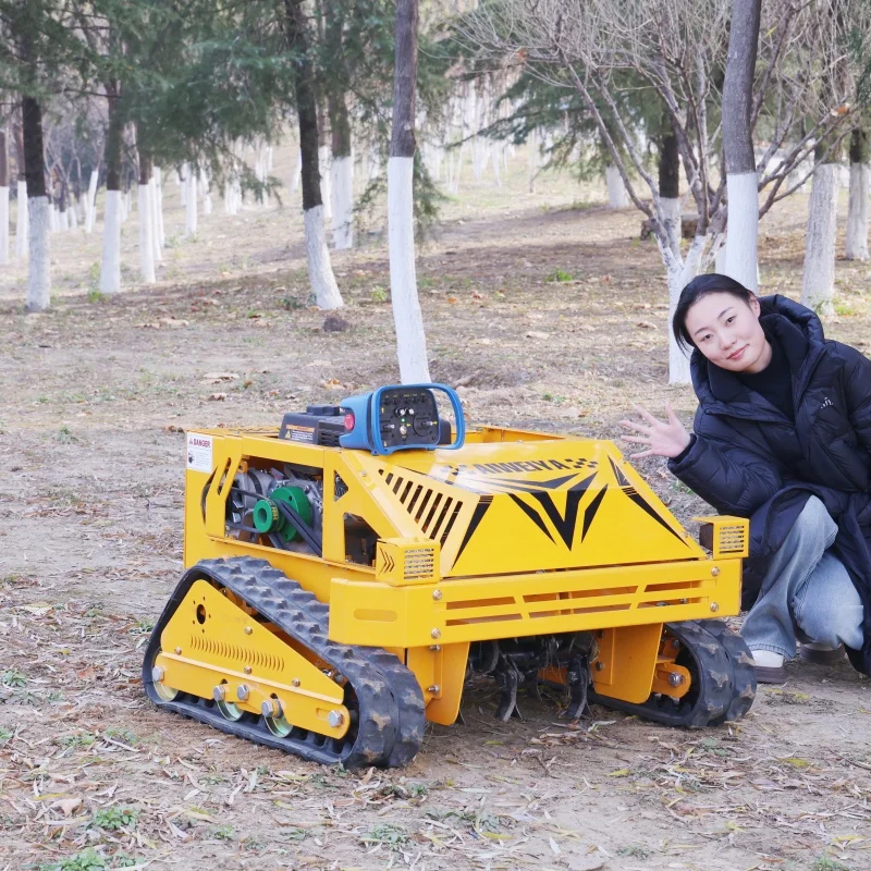 

Индивидуальная эффективная и экономичная гусеничная газонокосилка, вращающаяся интеллектуальная машина для прополки с дистанционным управлением