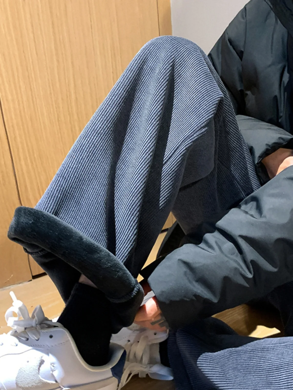 

Мужские спортивные брюки Cleanfit Thiened Fce, осенне-зимние, американского стиля, утепленные, повседневные, уличные брюки