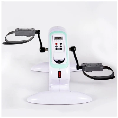 Electric Stroke Physical Therapy Rehabilitation Mini Pedal Exerciser Automatic Mini Hand and Foot Pedal Exercise bike for Adult