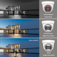 Ultra HD 4K IP Security Camera PoE Dome Indoor 8MP/5MP/4MP Dual Light Night Vision Two-way Audio Onvif NVR Surveillance Camera 2