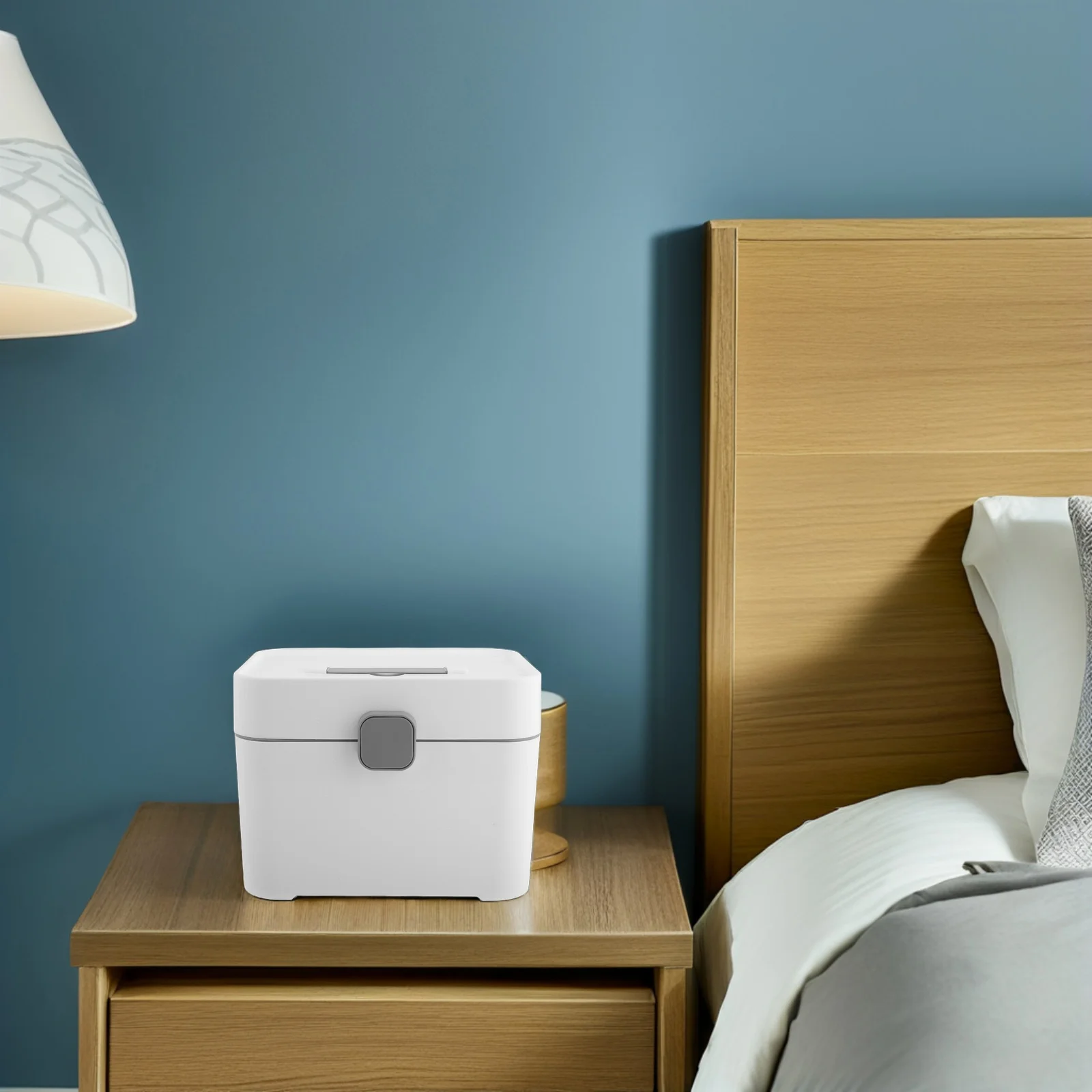 

Large Capacity Nail Tool Storage Organizer Manicure Box for Polish Bits Tips Accessories Portable