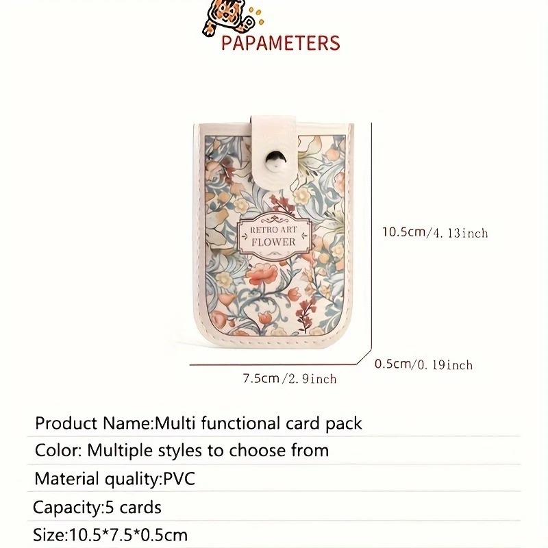 Laminated Concealed Mini Card Wallet Pull-out Type Credit Card Case Business Card Case RFID Blocking PVC ID Card Holder view 4