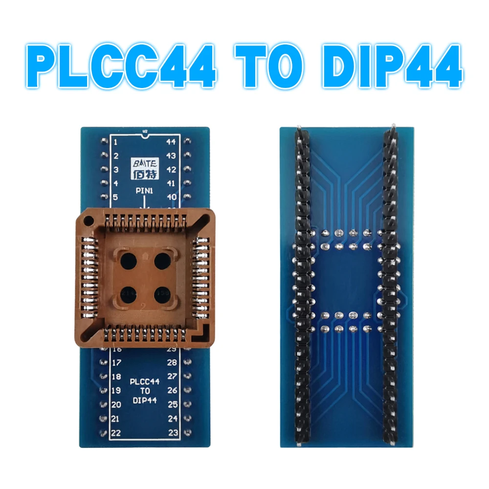 PLCC32 PLCC44 to DIP32 DIP40 DIP44 IC Adapter Tester Socket Simple Universal Programmer Converter