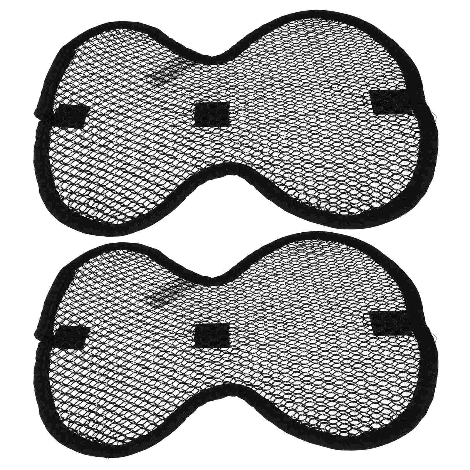 

2 Pcs Pad Bike Helmets Cushion Motorcycle Net Heat Breathable Linging Home Textiles Protection Man Insulation Lining