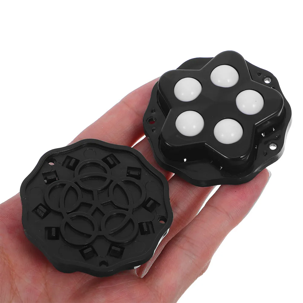 8Pcs Self-Adhesive Caster Wheels Universal Swivel Rollers for Coffee Machines Kitchen Appliances Countertop Furniture DIY Setup