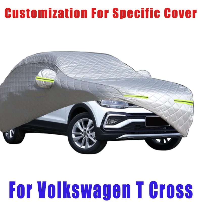 

For Volkswagen T Cross Hail prevention cover auto rain protection, scratch protection, paint peeling protection