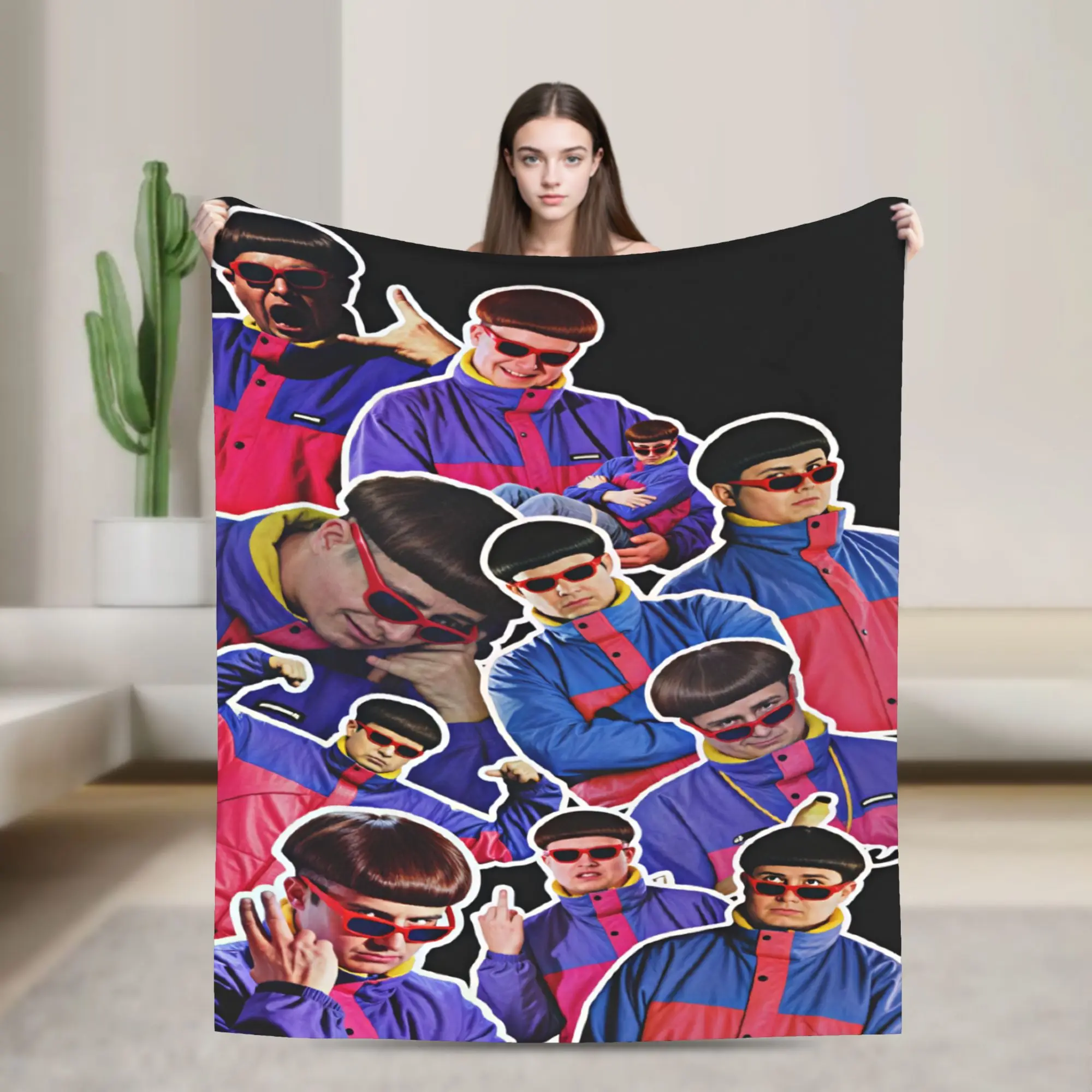 Singer O-Oliver-S Tree Ugly Is Beautiful  Blanket Quality Soft  Throw Blanket Winter Child Outdoor Street Trend Bedspread