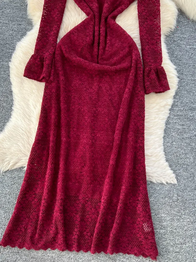 Ele Hollow Out Lace… - image