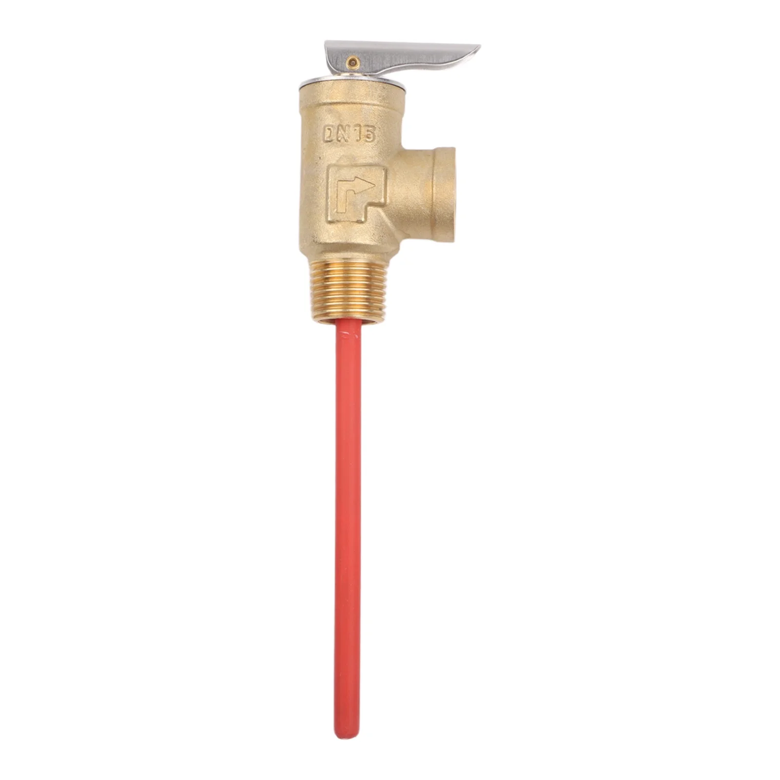 Heater DN15 Boiler Safety Valve Easy Installation for Quick Pressure Release Suitable For Electric Heaters Ergonomic Design