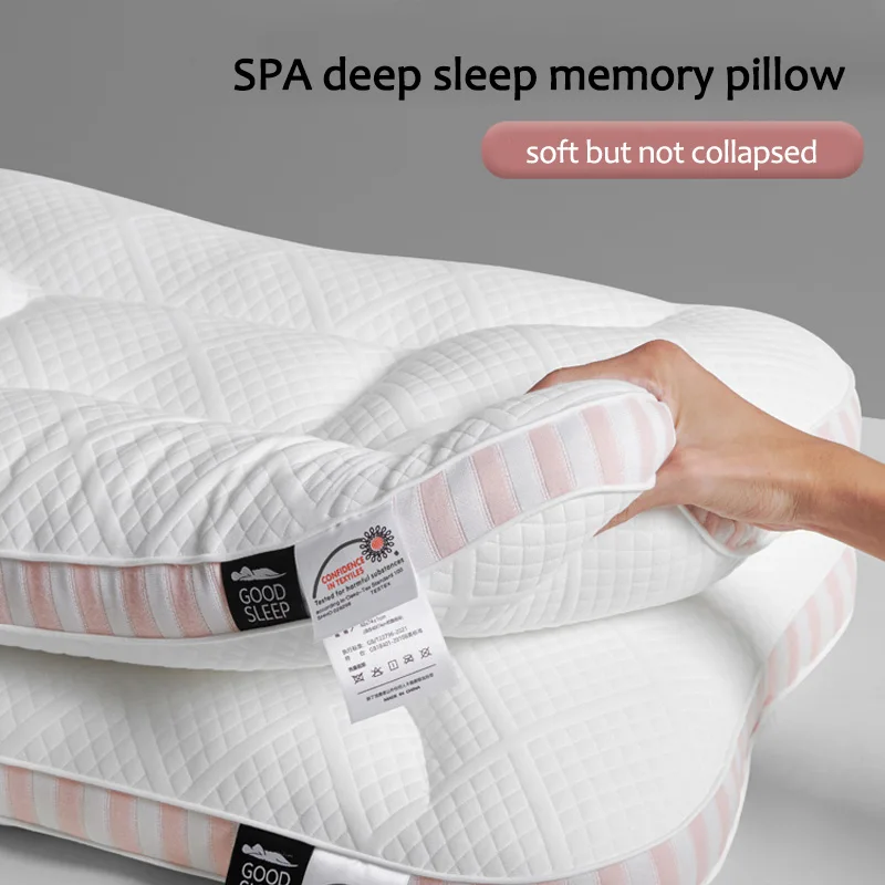 

Memory Orthopedic Cotton Pillow 42x68cm Slow Rebound Soft Memory Slepping Pillows Ergonomic Shaped Relax The Cervical For Adult