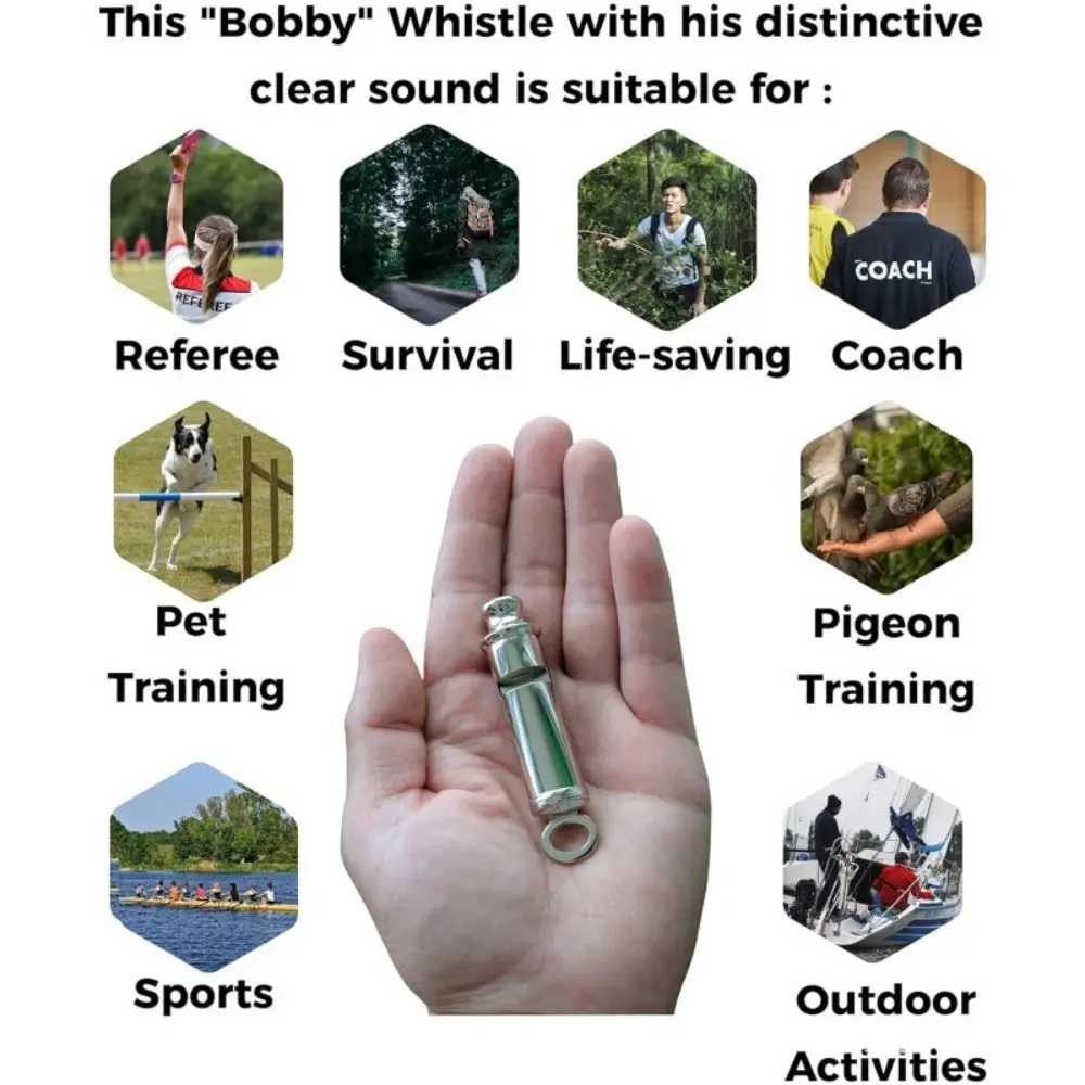 With Rope Metal Whistle Aluminum Alloy 4 Styles Rugby Party Whistle Cheerleaders Cheer Whistle Training School Soccer