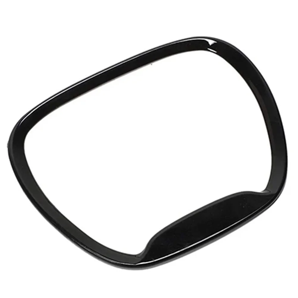 Enhance Your Driving Experience with this Sleek Black Steering Wheel Trim Cover for Dodge For Challenger 2015+