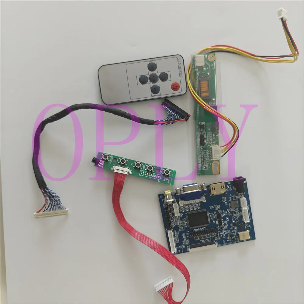 Placa controladora AV VGA compatible con HDMI para LP154W02-B1K6 LP154W02-TL10 LP154W02 15,4 "1680 × 1050 30pin 1 CCFL LCD panel Kit DIY