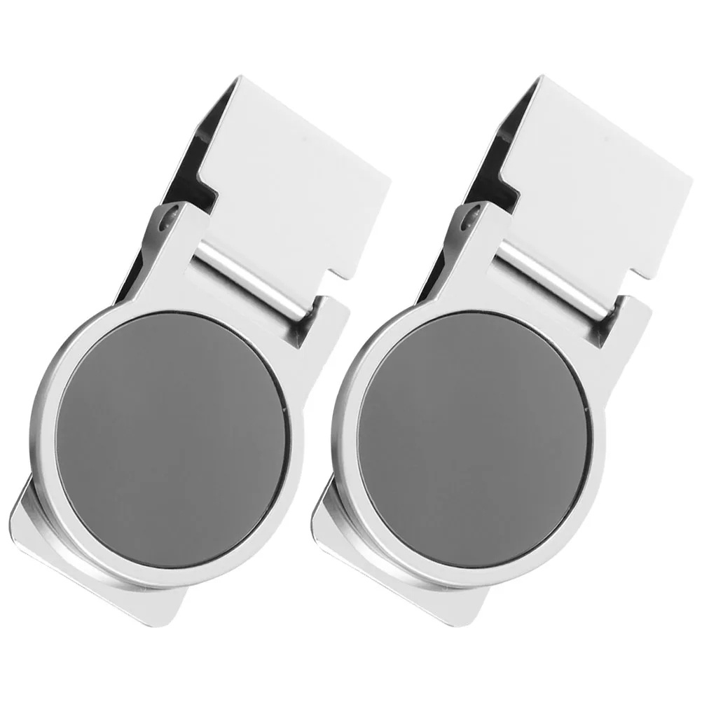 

2pcs StainlessSteelMoneyClip Slim Card Clip Binder Clips Large Money Clip CashCardHolder OfficeBindingSupplies