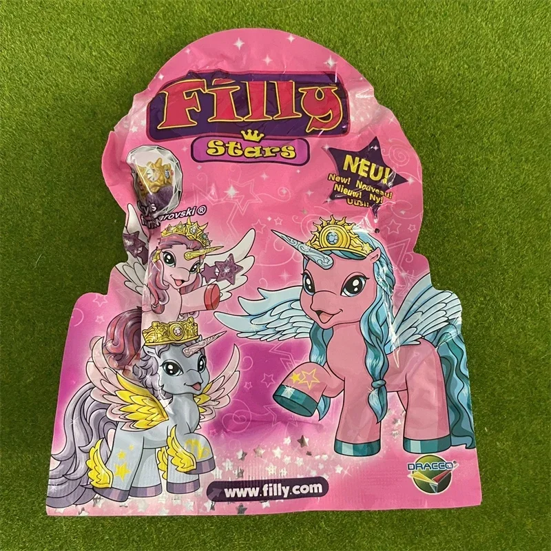 Filly Flocking Pony Cartoon Anime Figure Ashia Sparkle Fabian Zack Blind Bags Action Figure Collectible Children Birthday Gifts