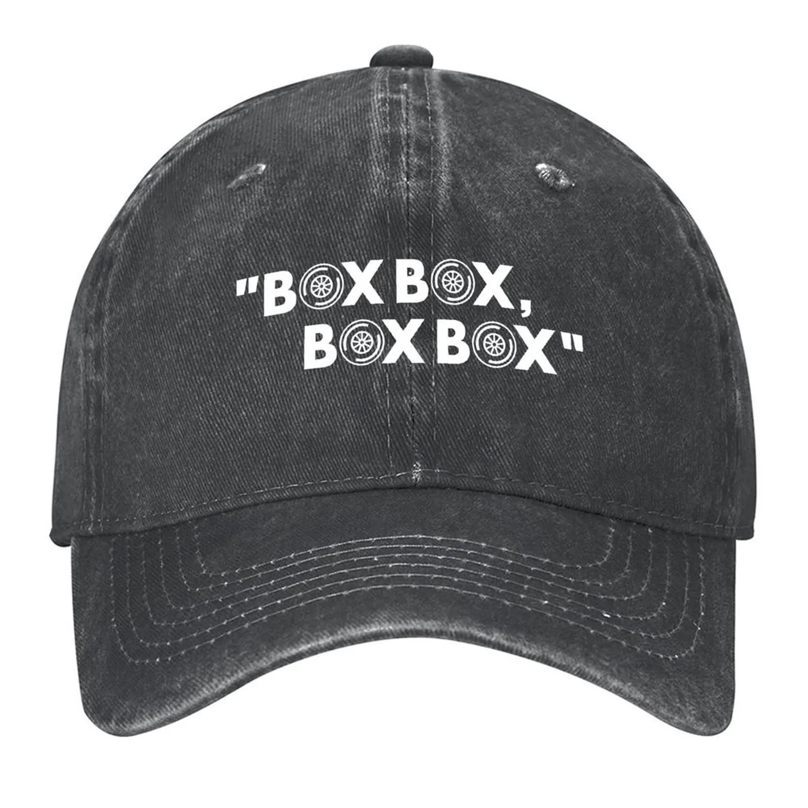 

Box Box Box White F1 Design Baseball Cap Sun Hat For Children tactical cap luxury caps Designer Hat Female Men's