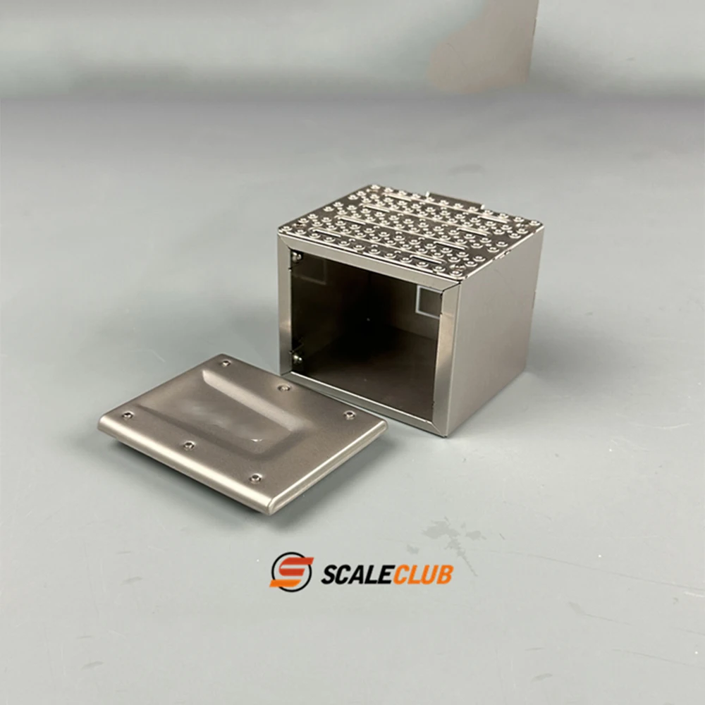 Scaleclub 1/14 Tamiya MA ciągnik siodłowy wywrotka Euro 6 stylizowany na rury wydechowe z zbiornikiem