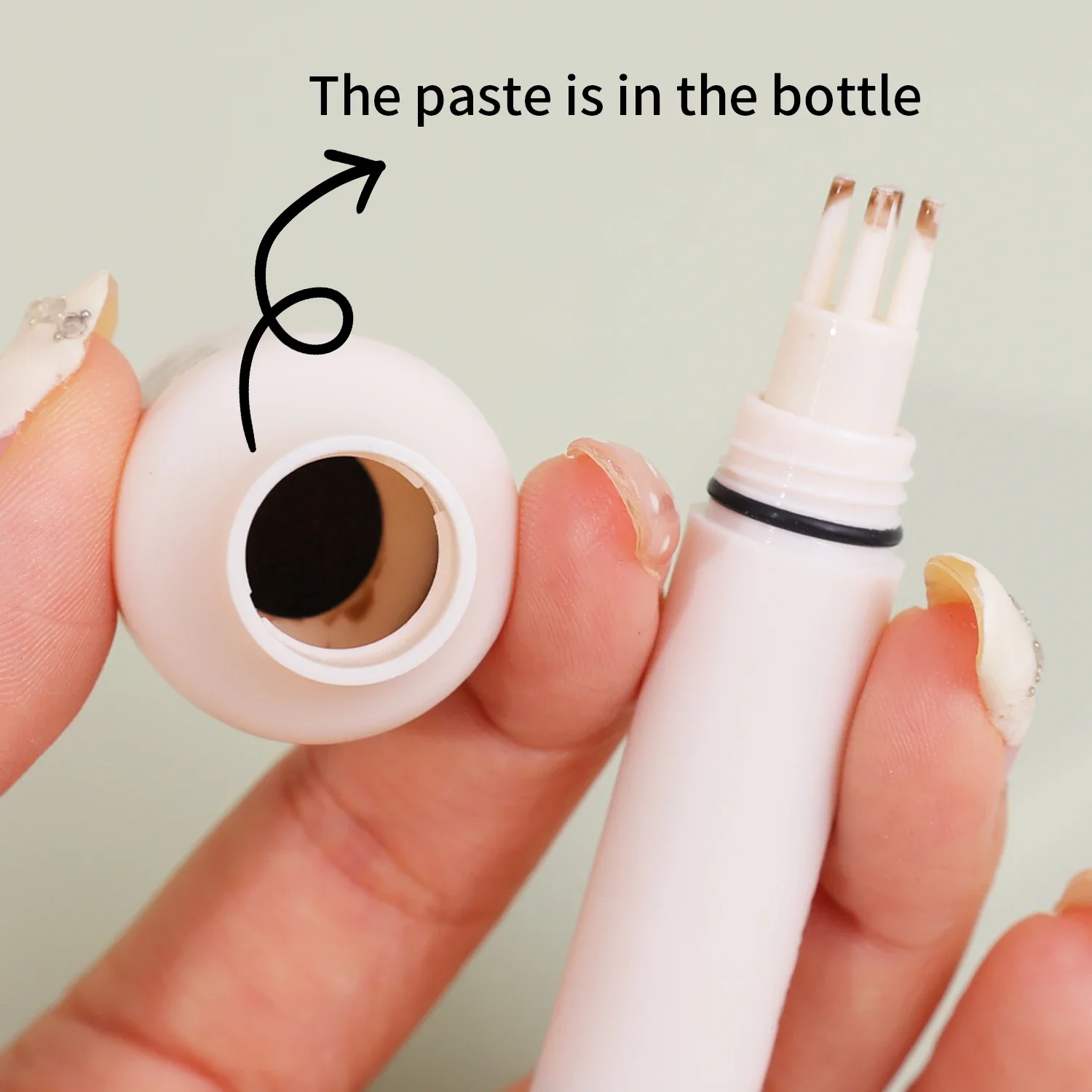 1PC Natuurlijke Simulatie Stempel Sproet Pen Waterdicht Zweetbestendig Zwart Bruin Dot Spot Sproet Potlood Gereedschap Gezichtsmake-up Cosmetisch