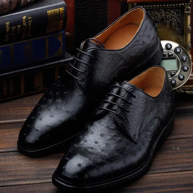 Ourui business dress uomo scarpe in coccodrillo scarpe formali da uomo fatte a mano per uomo