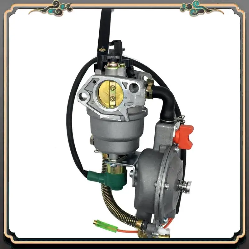 

M45K-Motorcycle Dual Fuel Carburetor For Honda GX390 GX340 Gas Small Engines 188F 5KW-8KW-LPG NG Petrol Carburetor Generator