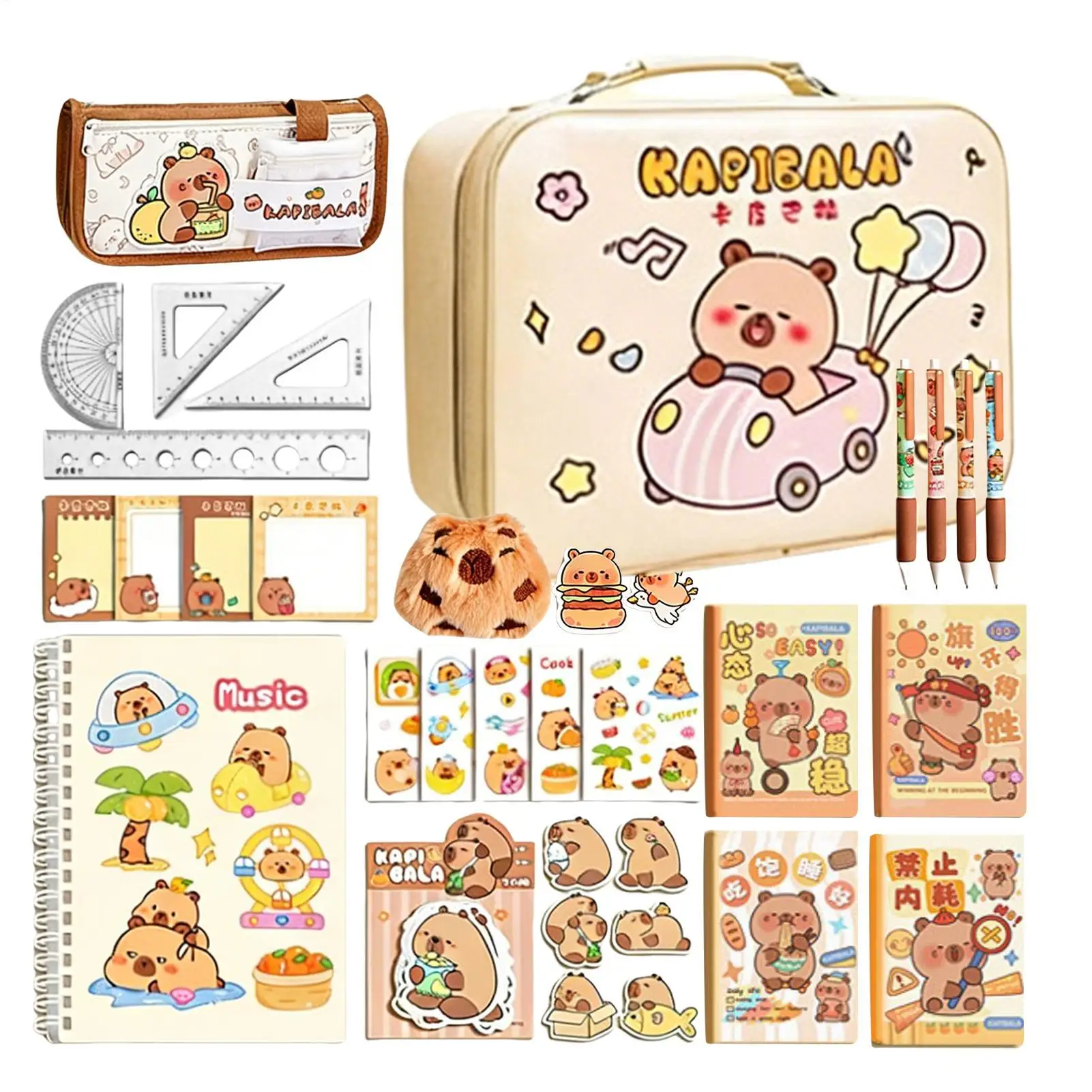 kit-di-cancelleria-capibara-sticky-notes-penne-kit-materiale-scolastico-estetico-per-la-scuola-materna-casa-adolescenti-bambini-ragazzi-ragazze