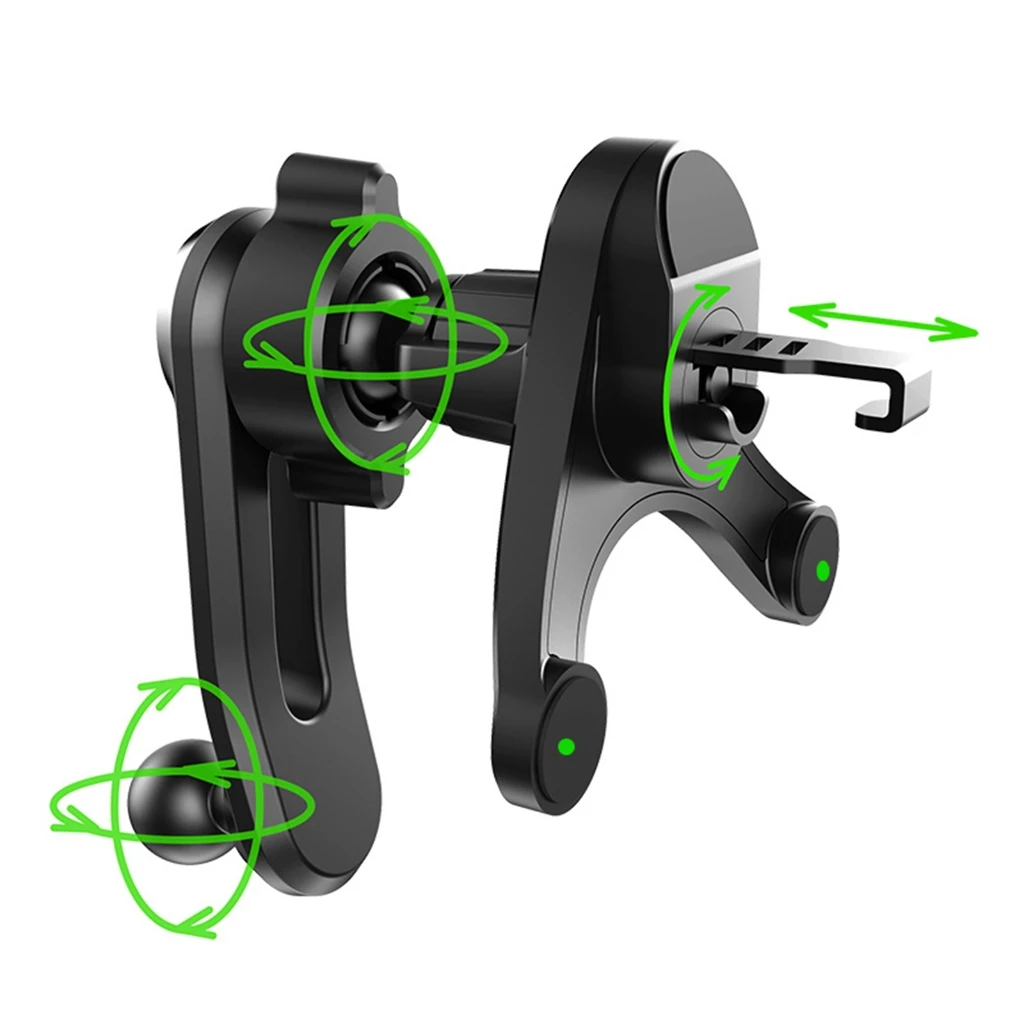Xe Hơi Air Vent Clip Bóng Đầu Giá Đỡ Điện Thoại Đế Hỗ Trợ Đứng Phụ Kiện Sạc ĐTDĐ Chân Đế Kẹp Chống Sốc