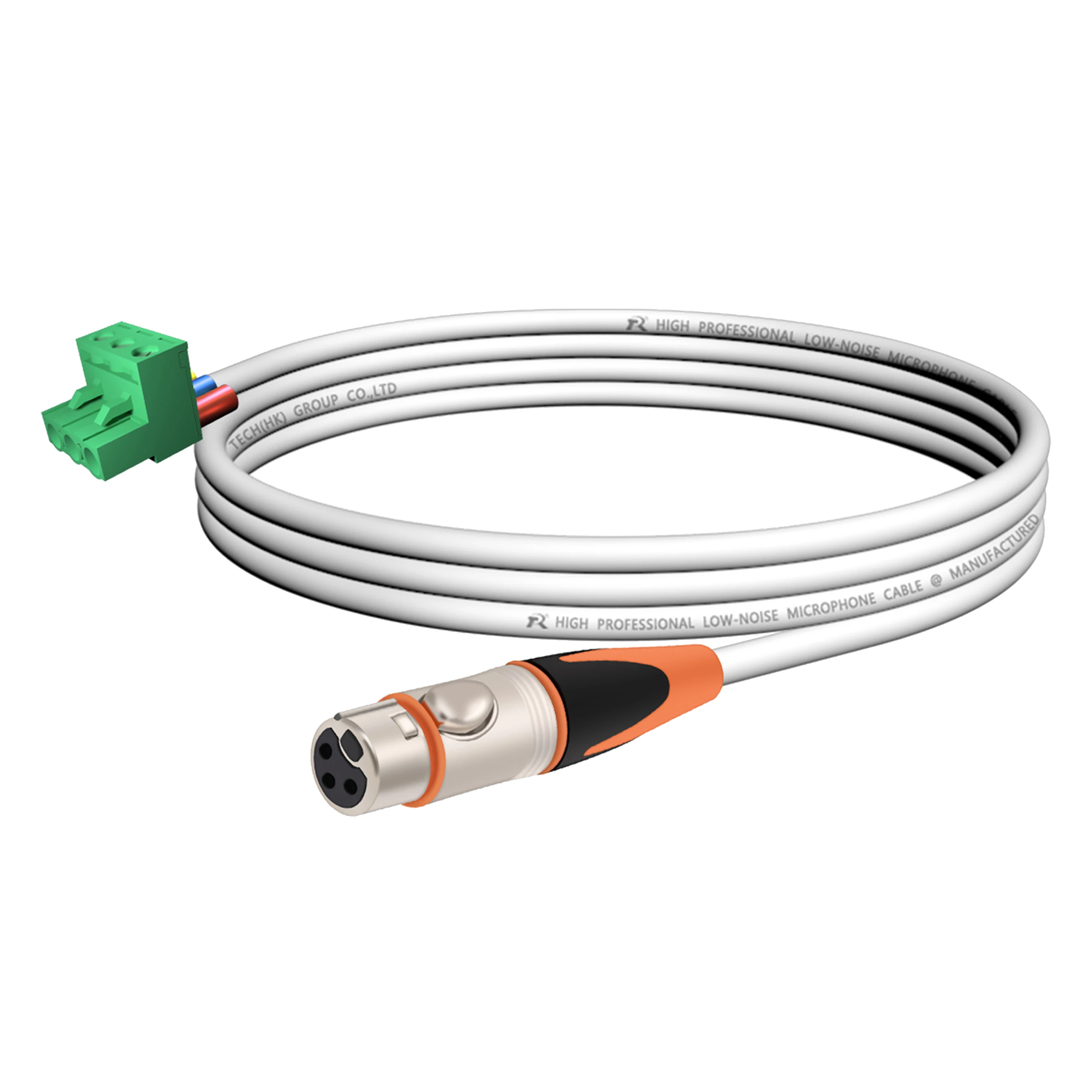 XLR-Mikrofonkabel, 3-poliges M/F XLR-Kabel, Audioanschluss zu symmetrischem Mikrofonkabel, Adapter, Konverter, professionelle Verbindung für Studio, 1 Stück – Detail 9